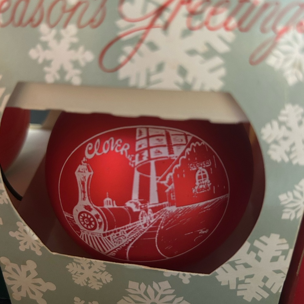 Love Festive Red Ornament